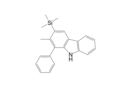 9H-Carbazole, 2-methyl-1-phenyl-3-(trimethylsilyl)-