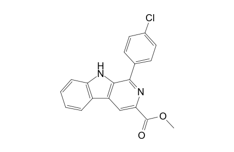 Methyl 1-(4-Chlorophenyl)-9H-pyrido[3,4-b]indole-3-carboxylate