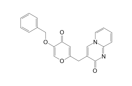 3-[(5-Benzyloxy-4-oxo-4H-pyran-2-yl)methyl]-2H-pyrido[1,2-a]pyrimidin-2-one