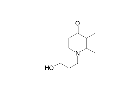 1-(3-Hydroxypropyl)-2,3-dimethyl-4-piperidinone