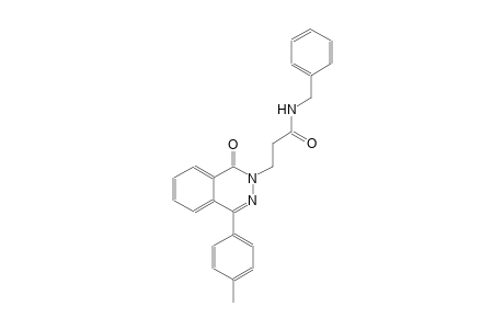 N-benzyl-3-(4-(4-methylphenyl)-1-oxo-2(1H)-phthalazinyl)propanamide