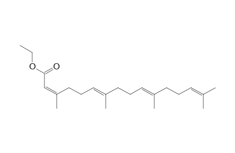 Ethyl (2Z,6E,10E)-3,7,11,15-tetramethylhexadeca-2,6,10,14-tetraenoate