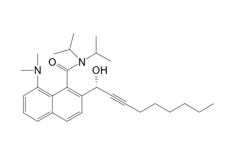 syn-(R*a*,1'S*)-N,N-(Diisopropyl)-8-dimethylamino-2'-(1-hydroxypentyl)-1-naphthamide