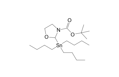 2-tributylstannyl-3-oxazolidinecarboxylic acid tert-butyl ester