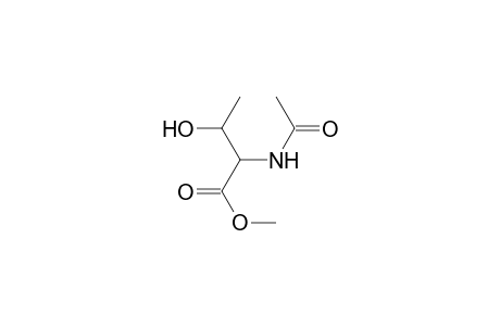 2-Acetamido-3-hydroxy-butyric acid methyl ester