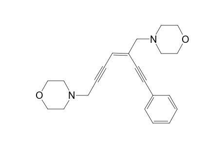 1-Phenyl-3-[(Morpholin-4'-yl)methyl]-7-(morpholin-4"-yl)hepta-3-ene-1,5-diyne