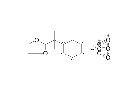 Chromium, tricarbonyl-[.eta.-6-(1,3-dioxolan-2-yl-2-propyl)phenyl]-
