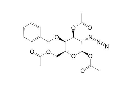 1,3,6-TRI-O-ACETYL-2-AZIDO-4-O-BENZYL-2-DEOXY-BETA-GALACTOPYRANOSE