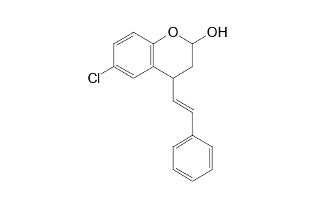 6-Chloro-4-styrylchroman-2-ol