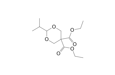2-isopropyl-1,3-dioxane-5,5-dicarboxylic acid diethyl ester