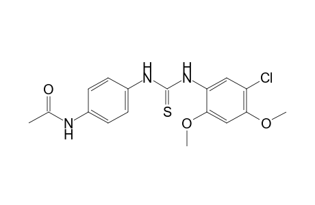 4'-acetamido-5-chloro-2,4-dimethoxythiocarbanilide