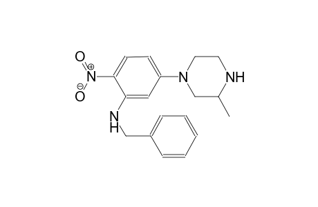 N-benzyl-5-(3-methyl-1-piperazinyl)-2-nitroaniline