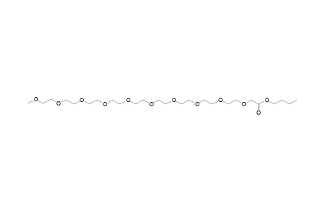 Butyl 2,5,8,11,14,17,20,23,26,29-decaoxahentriacontan-31-oate