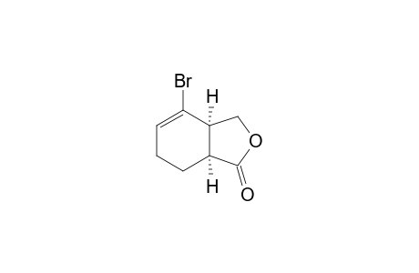 (+-)-(3aR,7aS)-4-Bromo-1,3,3a,6,7,7a-hexahydroisobenzofuran-1-one