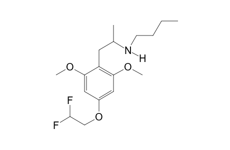N-Butyl-4-(2,2-difluoroethoxy)-2,6-dimethoxyamphetamine