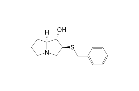 1H-Pyrrolizin-1-ol, hexahydro-2-[(phenylmethyl)thio]-, (1.alpha.,2.beta.,7a.alpha.)-(.+-.)-