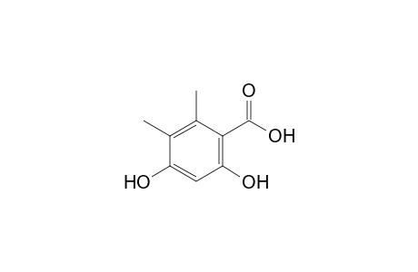 Benzoic acid, 4,6-dihydroxy-2,3-dimethyl-