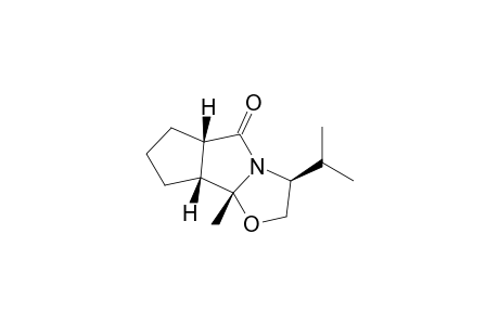 (3S,5aS,8aR,8bR)-2,3,5a,6,7,8,8a,8b-Octahydro-3-isopropyl-8b-methyl-5H-cyclopenta[3,4]pyrrolo[2,1-b]oxazol-5-one