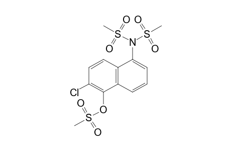 Methanesulfonamide, N-[6-chloro-5-[(methylsulfonyl)oxy]-1-naphthalenyl]-N-(methylsulfonyl)-