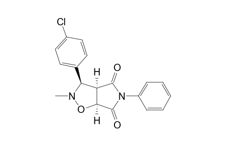 3-(PARA-CHLOROPHENYL)-2-METHYL-5-PHENYLTETRAHYDROPYRROLO-[3,4-D]-ISOXAZOL-4,6-DIONE