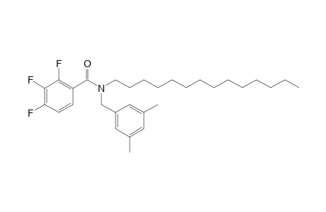 Benzamide, 2,3,4-trifluoro-N-(3,5-dimethylbenzyl)-N-tetradecyl-