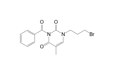 1-(3-bromanylpropyl)-5-methyl-3-(phenylcarbonyl)pyrimidine-2,4-dione