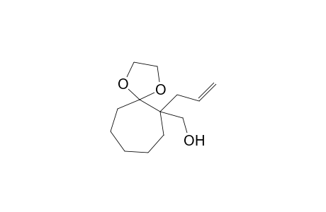 1-Allyl-2,2-ethylenedioxycycloheptane-1-methanol