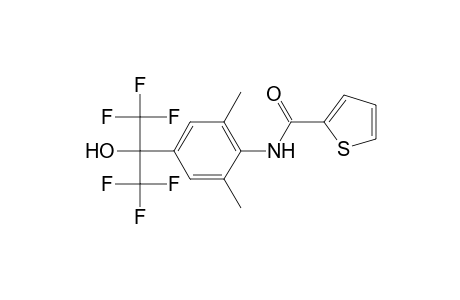 Thiophene-2-carboxylic acid, [2,6-dimethyl-4-(2,2,2-trifluoro-1-hydroxy-1-trifluoromethylethyl)phenyl]amide
