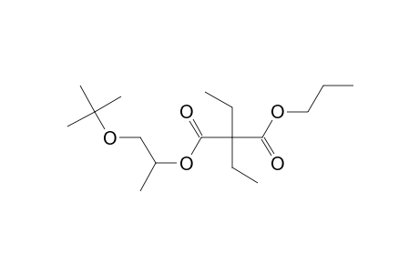 Diethylmalonic acid, propyl 1-tert-butyloxyprop-2-yl ester