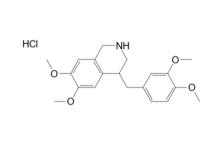 4-(3,4-Dimethoxybenzyl)-1,2,3,4-tetrahydro-6,7-dimethoxyisoquinoline Hydrochloride