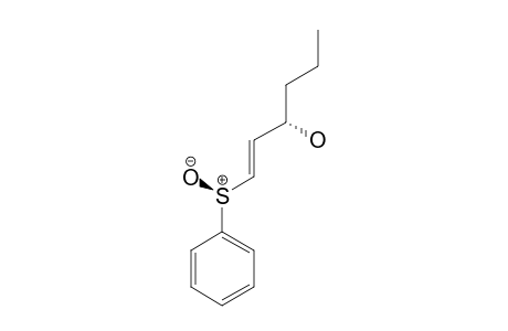 (3S)-(E)-1-[(R)-Phenylsulfinyl]hex-1-en-3-ol
