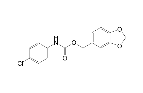 p-chlorocarbanilic acid, piperonyl ester