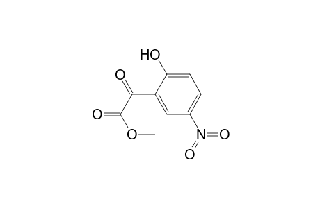2-(2-hydroxy-5-nitro-phenyl)-2-keto-acetic acid methyl ester