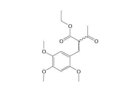 alpha-acetyl-2,4,5-trimethoxycinnamic acid, ethyl ester
