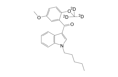 (5-methoxy-2-(methoxy-d3)phenyl)(1-pentyl-1H-indol-3-yl)methanone