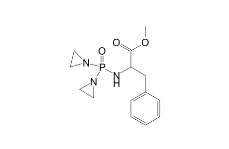 N-[1'-(Methoxycarbonyl)-2'-phenylethyl]-phosphorylamide - bis(ethyleneimide)