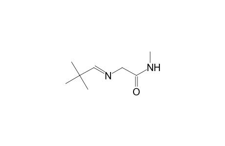 Acetamide, 2-[(2,2-dimethylpropylidene)amino]-N-methyl-