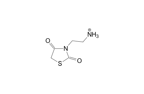 3-(2-ammonioethyl)thiazolidine-2,4-dione