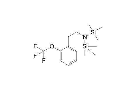 2-(Trifluoromethoxy)phenethylamine 2TMS
