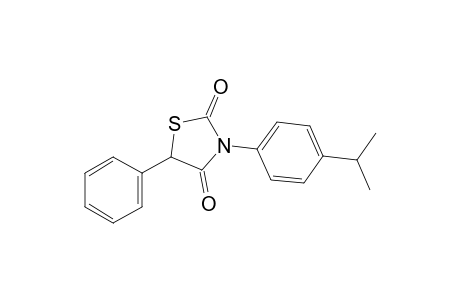 3-(p-cumenyl)-5-phenyl-2,4-thiazolidinedione