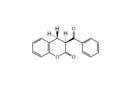 S-3-benzoylhydrocoumarin