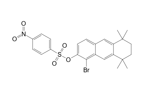 1-Bromo-5,6,7,8-tetrahydro-5,5,8,8-tetramethyl-2-anthracenyl 4'-nitrobenzenesulfonate