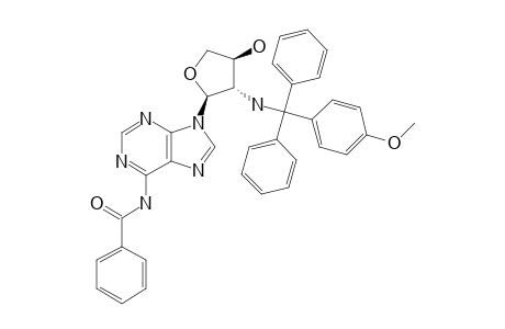 9-[2'-N-[BIS-(PHENYL)-(4-METHOXYPHENYL)-METHYL]-2'-DEOXY-ALPHA-L-THREO-FURANOSYL]-ADENINE