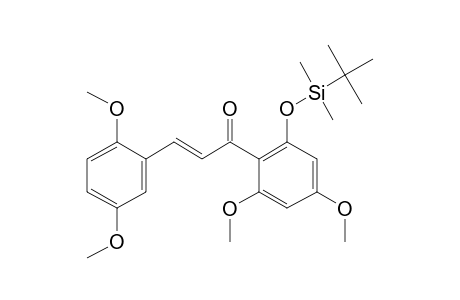 2'-(Tert.-butyldimethylsilyl)oxy-2,4',5,6'-tetramethoxychalcone