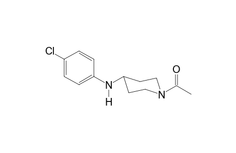 1-[4-(4-Chloroanilino)piperidin-1-yl]ethan-1-one