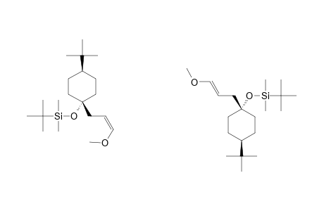 1-[(E/Z)-3-METHOXYPROP-2-ENYL]-1-(TERT.-BUTYLDIMETHYLSILYLOXY)-4-(TERT.-BUTYL)-CYCLOHEXYL