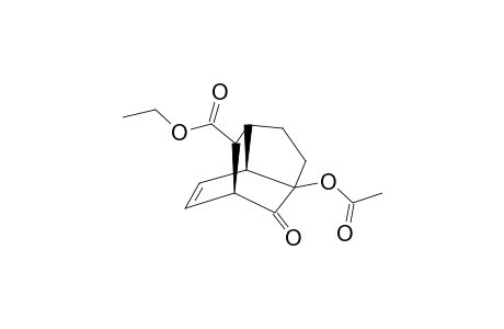 ETHYL-1-ACETYLOXY-2,3,3A,4,5,7A-HEXAHYDRO-4-OXO-1,5-METHANO-1H-INDENE-8-CARBOXYLATE
