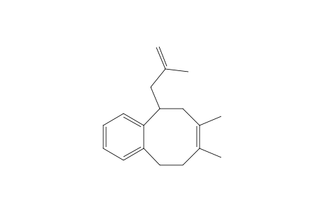 7,8-Dimethyl-(2-methyl-2-propen-1-yl)-5,6,9,10-tetrahydrobenzocyclooctene