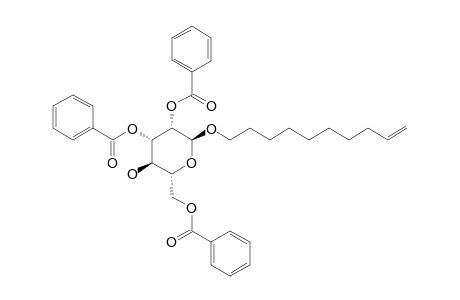 DEC-9-ENYL-2,3,6-TRI-O-BENZOYL-alpha-D-MANNOPYRANOSIDE