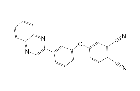 1,2-benzenedicarbonitrile, 4-[3-(2-quinoxalinyl)phenoxy]-